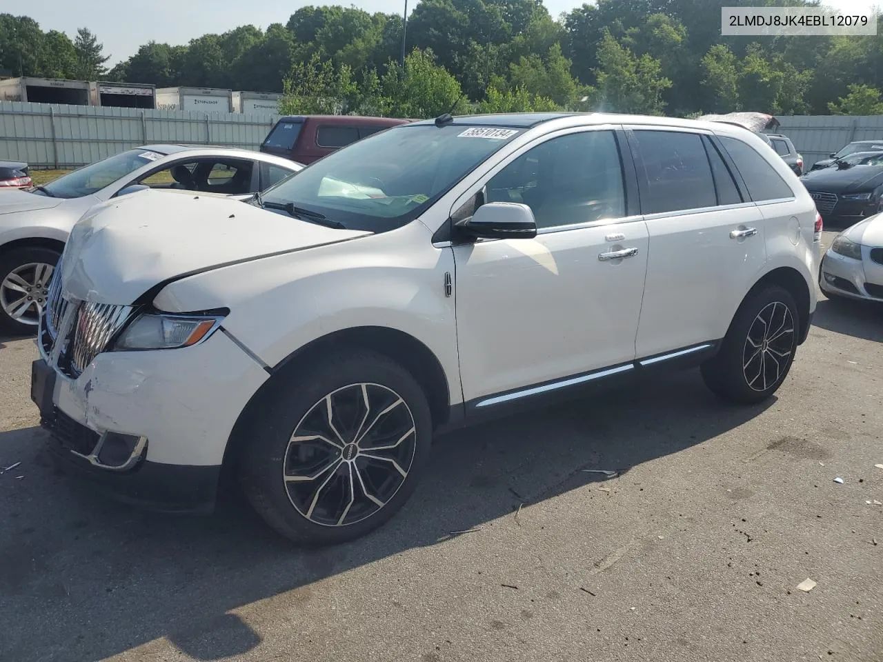 2014 Lincoln Mkx VIN: 2LMDJ8JK4EBL12079 Lot: 58510134