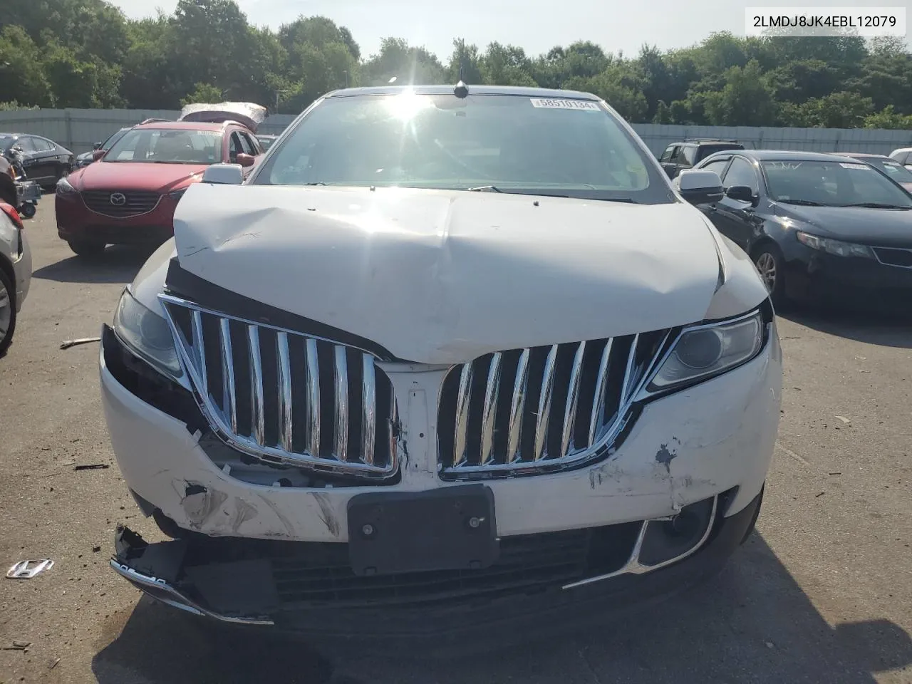 2014 Lincoln Mkx VIN: 2LMDJ8JK4EBL12079 Lot: 58510134