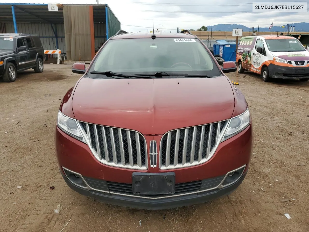 2LMDJ6JK7EBL15627 2014 Lincoln Mkx