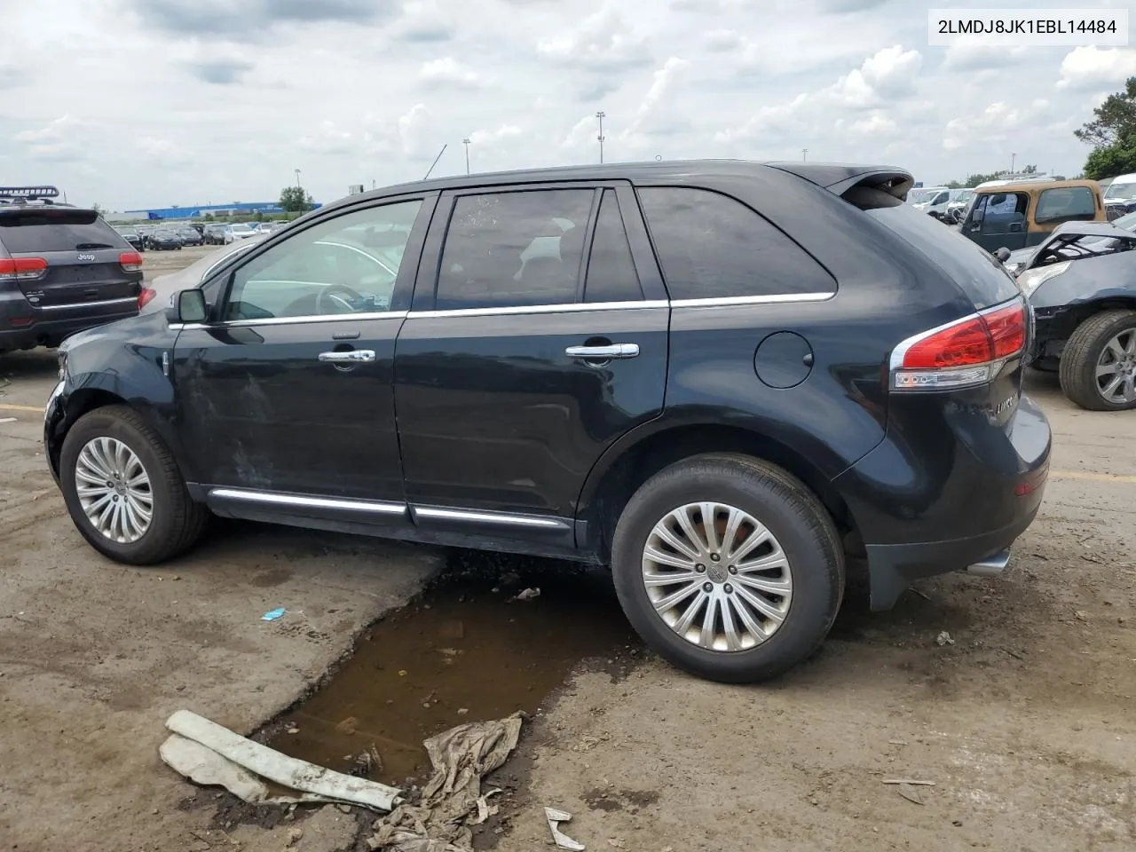 2LMDJ8JK1EBL14484 2014 Lincoln Mkx