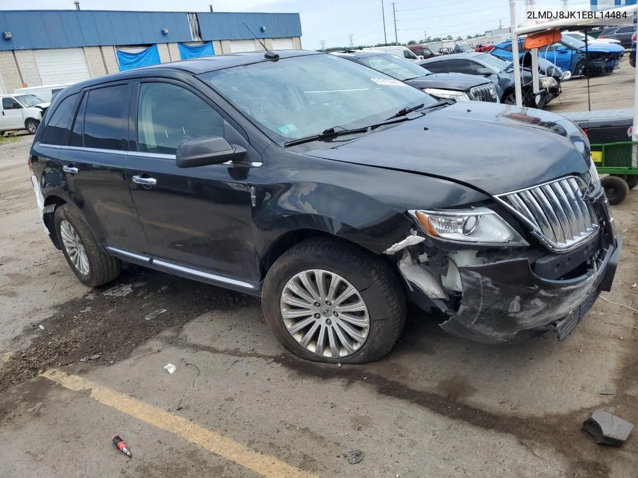 2014 Lincoln Mkx VIN: 2LMDJ8JK1EBL14484 Lot: 61915544