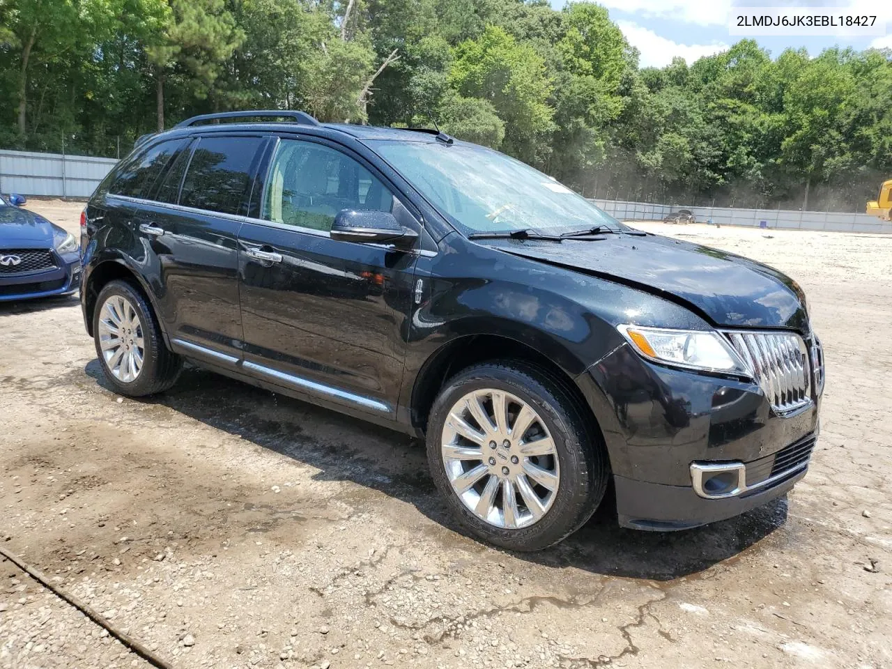 2014 Lincoln Mkx VIN: 2LMDJ6JK3EBL18427 Lot: 62486414