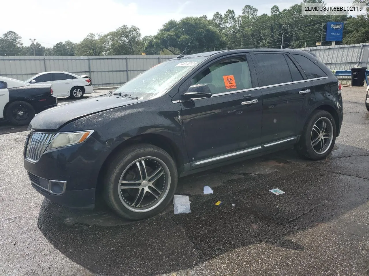 2LMDJ8JK6EBL02119 2014 Lincoln Mkx