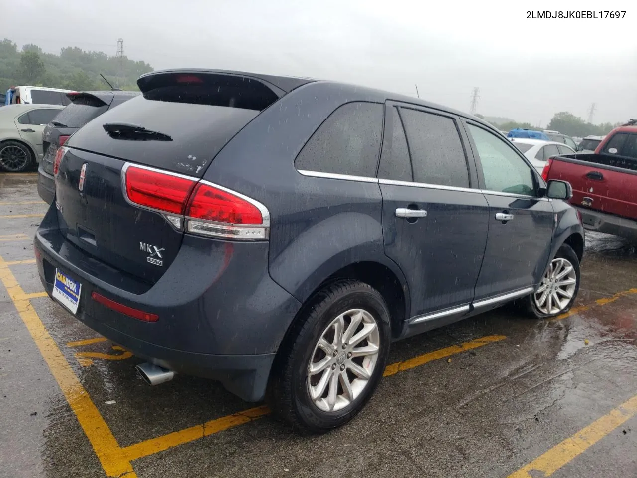 2LMDJ8JK0EBL17697 2014 Lincoln Mkx