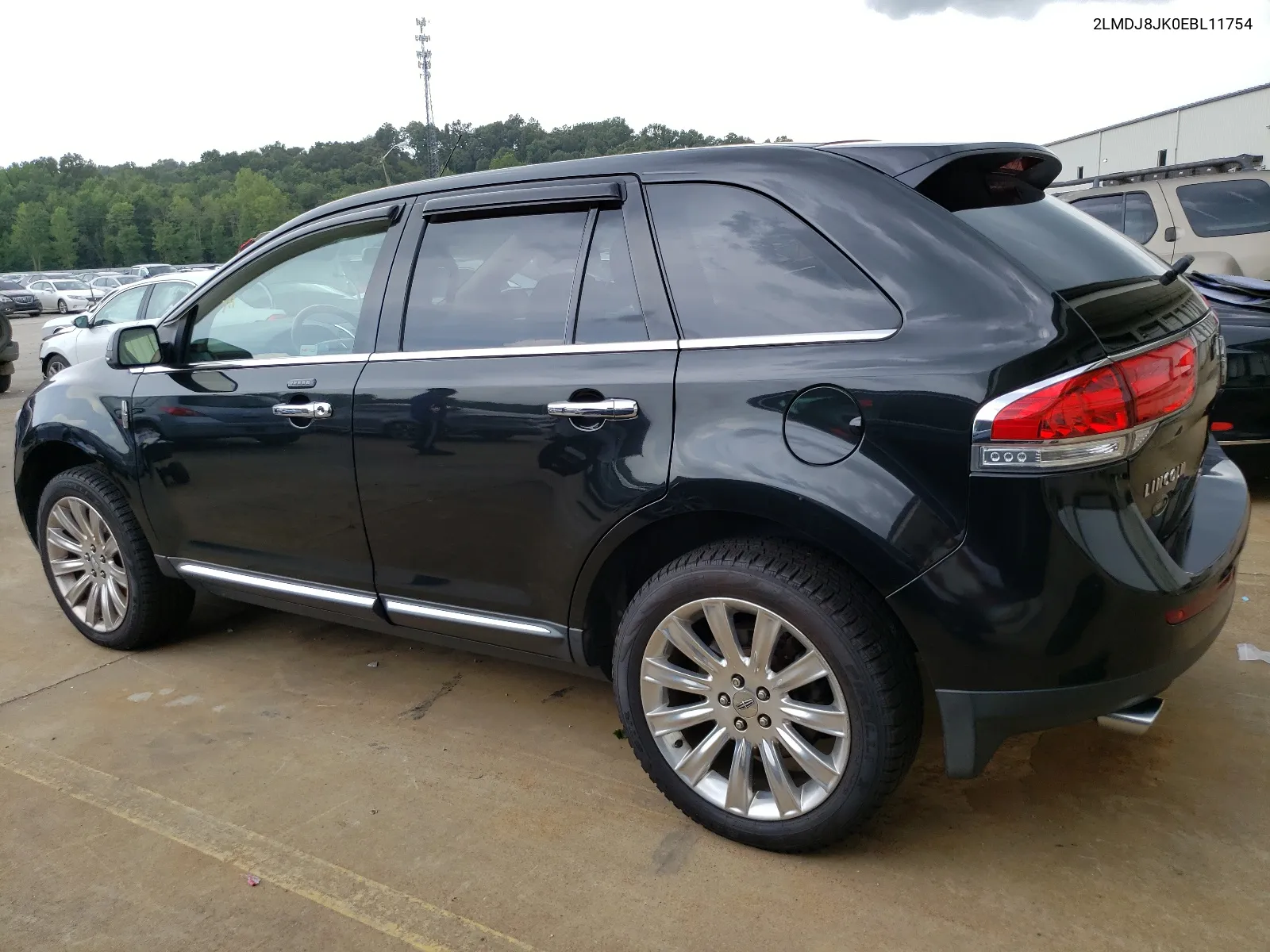 2014 Lincoln Mkx VIN: 2LMDJ8JK0EBL11754 Lot: 65166444