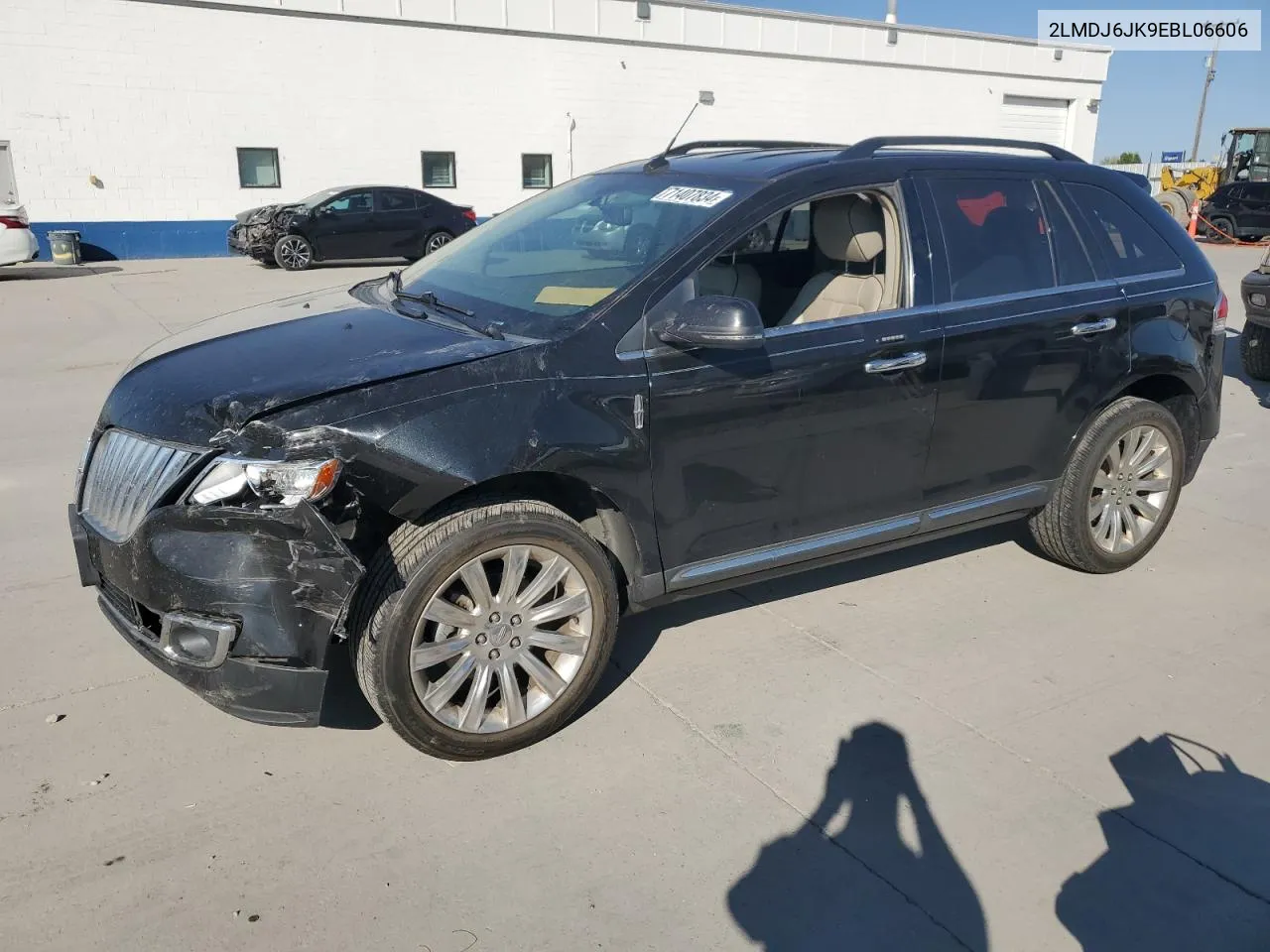 2014 Lincoln Mkx VIN: 2LMDJ6JK9EBL06606 Lot: 71407834