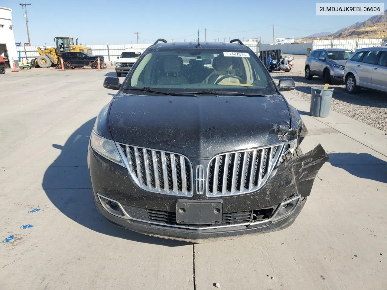 2014 Lincoln Mkx VIN: 2LMDJ6JK9EBL06606 Lot: 71407834