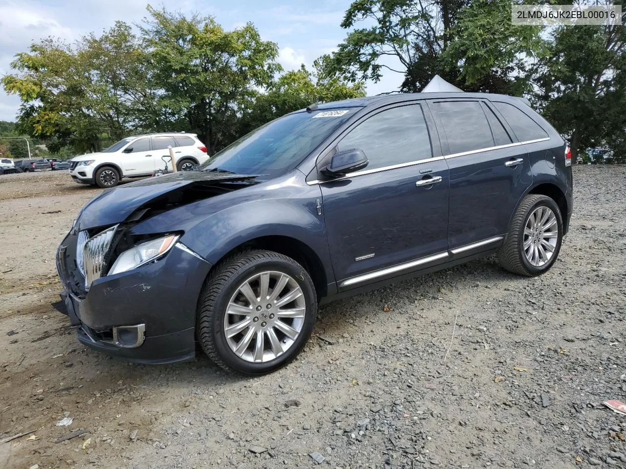 2014 Lincoln Mkx VIN: 2LMDJ6JK2EBL00016 Lot: 71876264