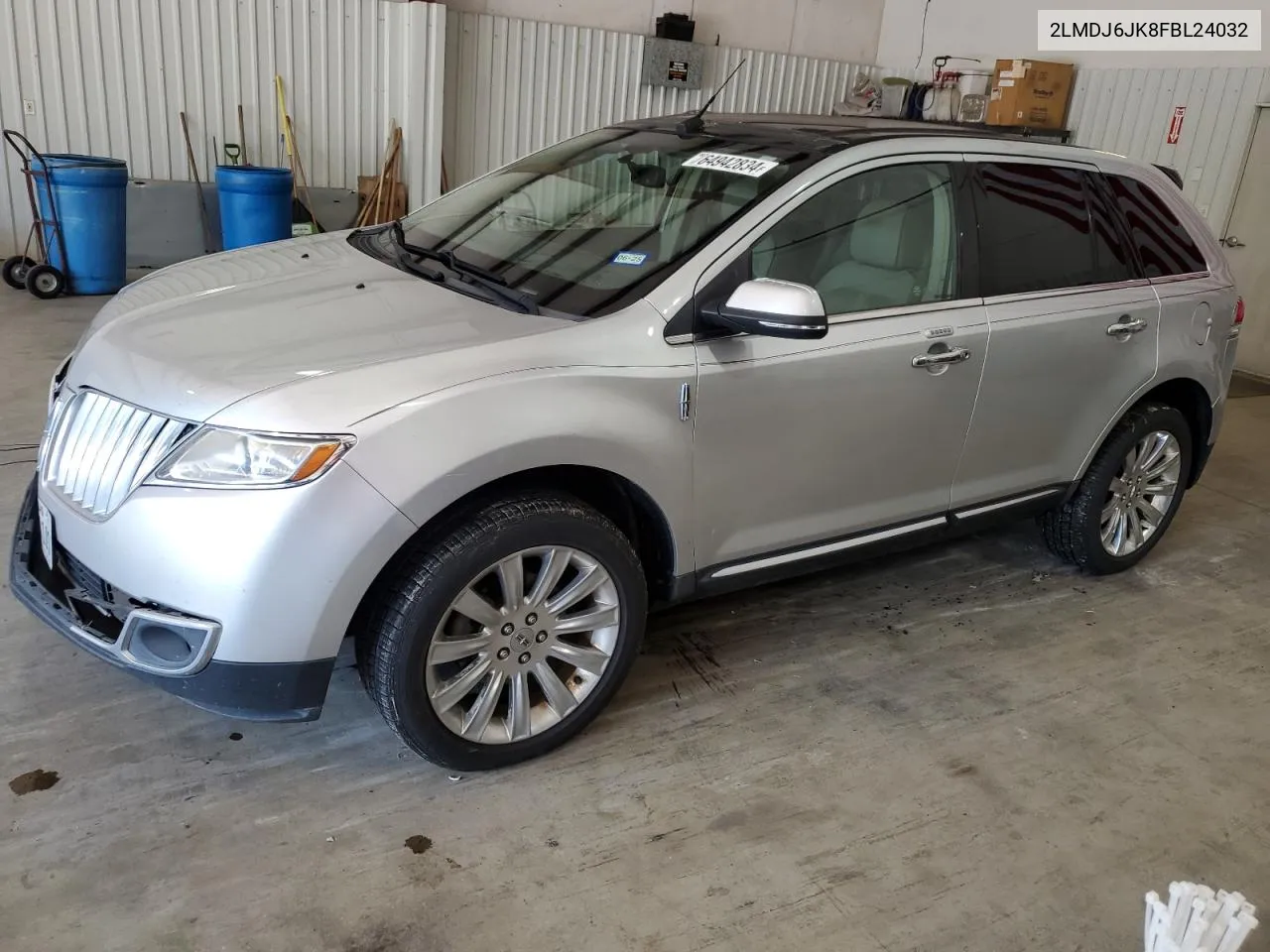 2LMDJ6JK8FBL24032 2015 Lincoln Mkx