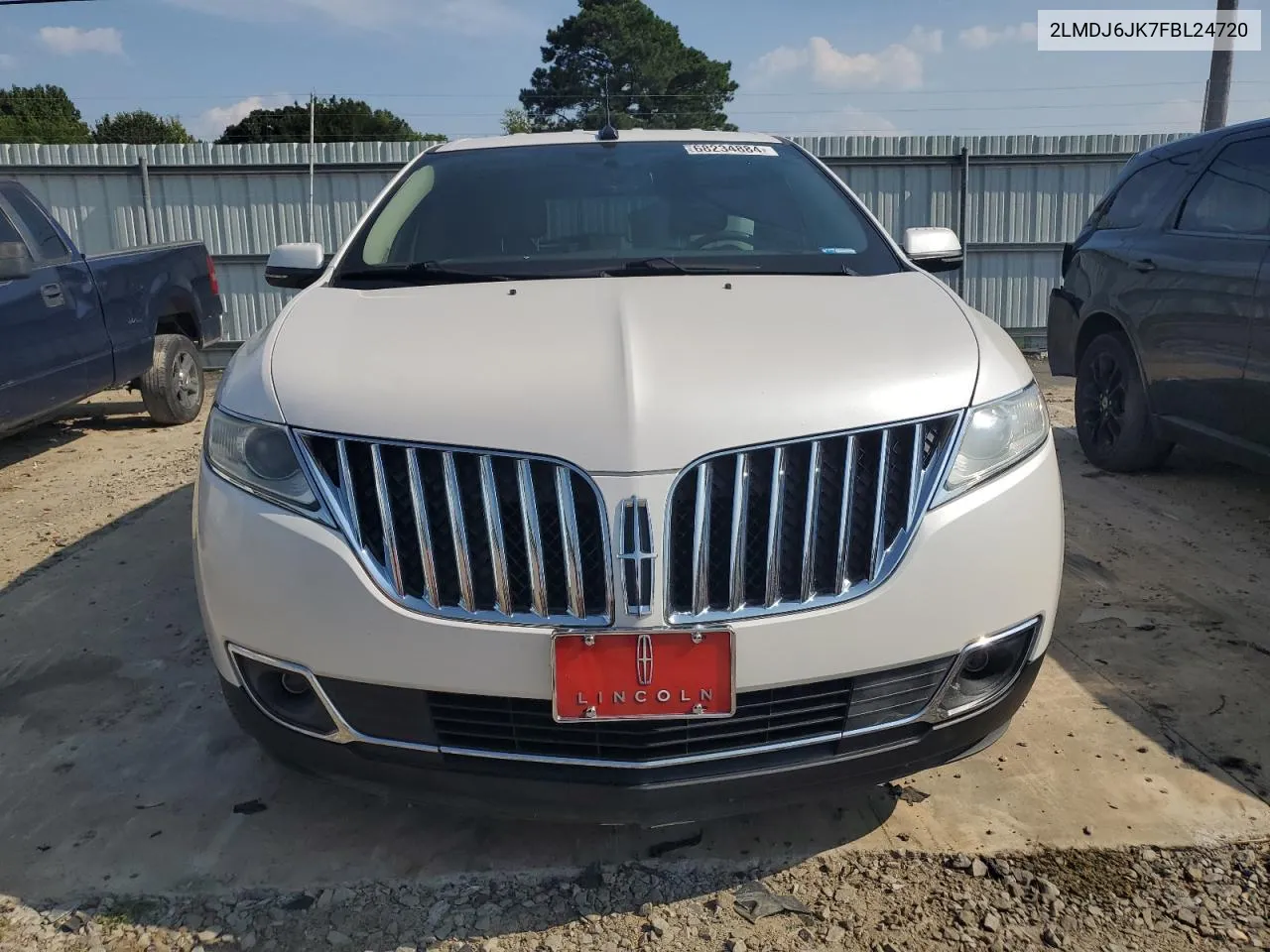 2015 Lincoln Mkx VIN: 2LMDJ6JK7FBL24720 Lot: 68234884