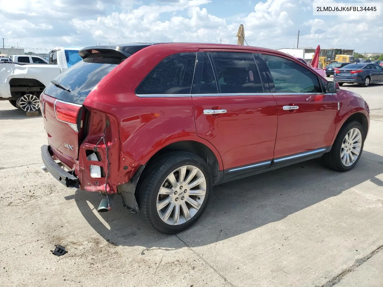 2LMDJ6JK6FBL34445 2015 Lincoln Mkx