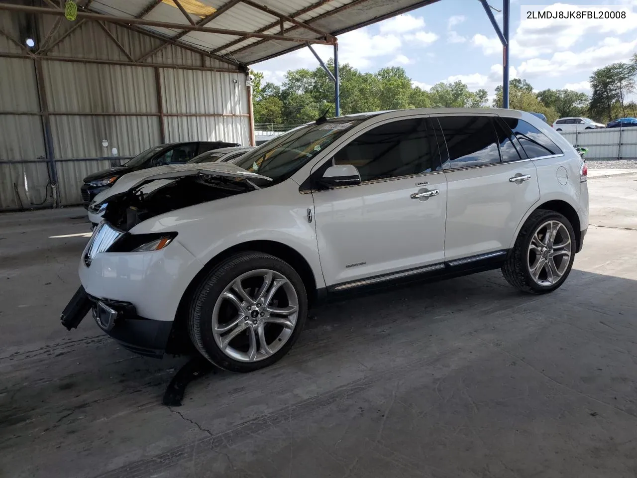 2015 Lincoln Mkx VIN: 2LMDJ8JK8FBL20008 Lot: 71739274