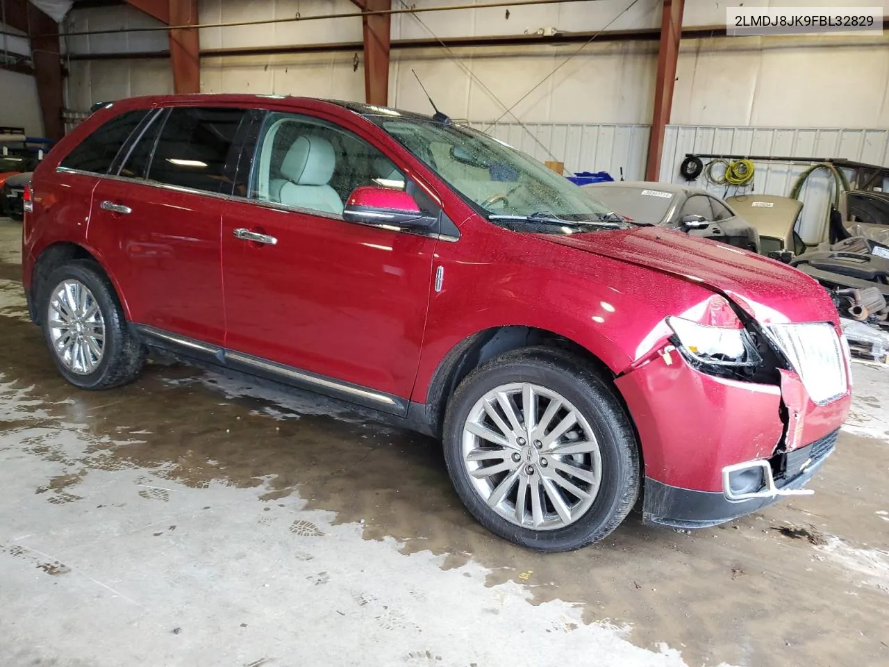 2015 Lincoln Mkx VIN: 2LMDJ8JK9FBL32829 Lot: 72949034