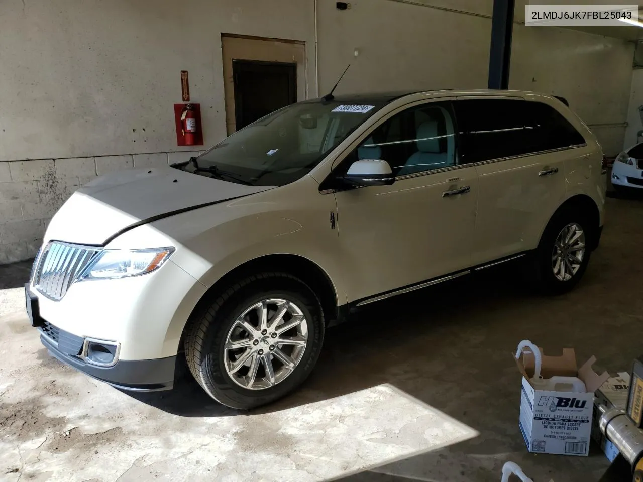 2LMDJ6JK7FBL25043 2015 Lincoln Mkx