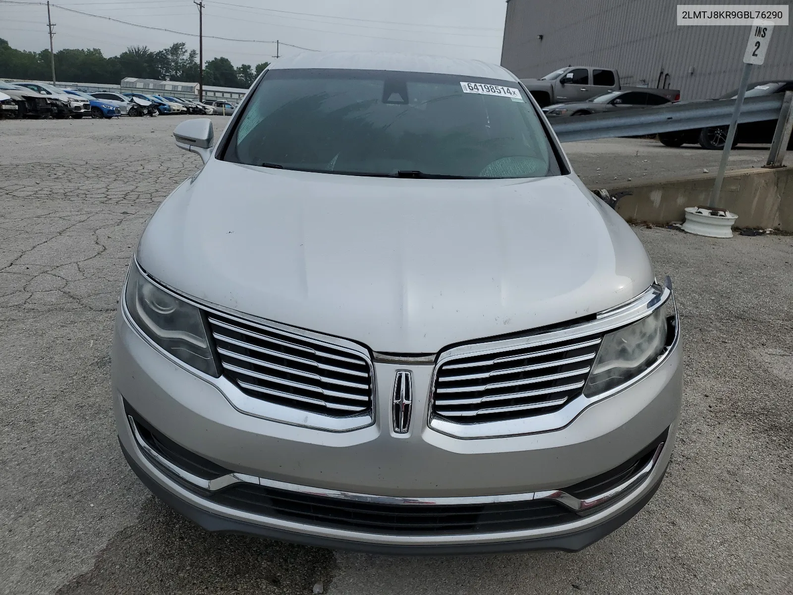 2LMTJ8KR9GBL76290 2016 Lincoln Mkx Select