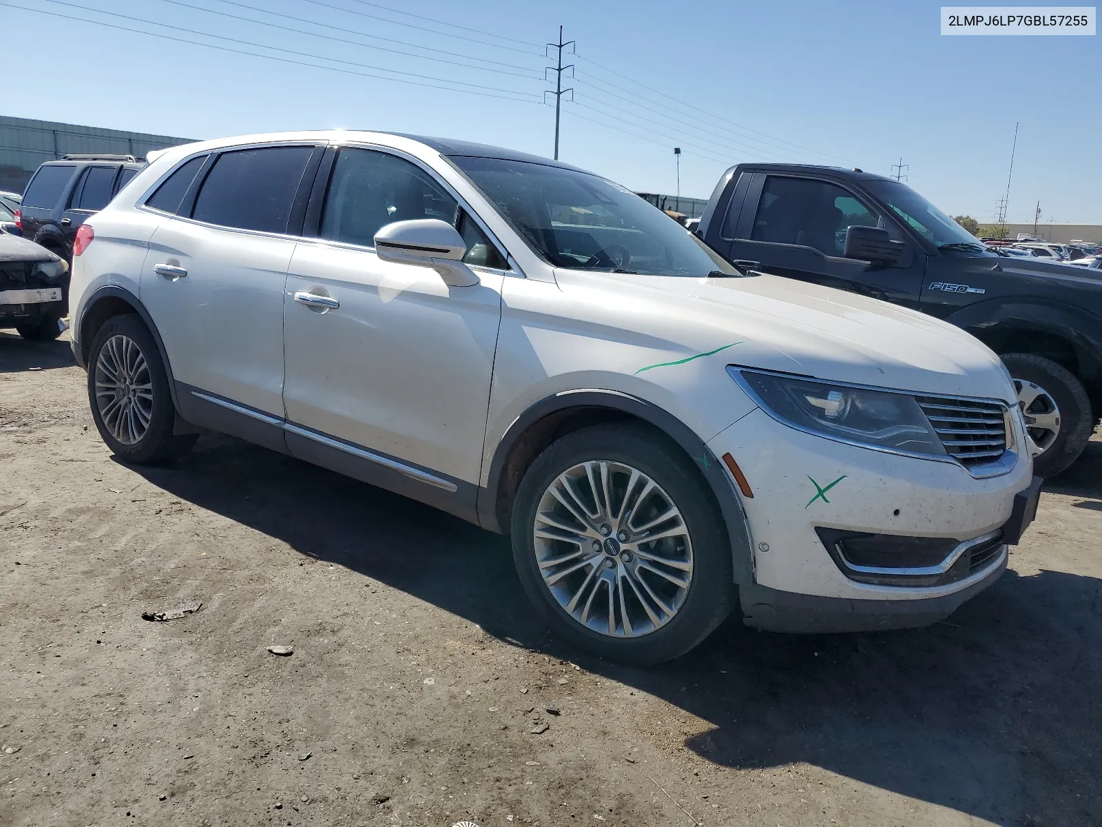 2LMPJ6LP7GBL57255 2016 Lincoln Mkx Reserve