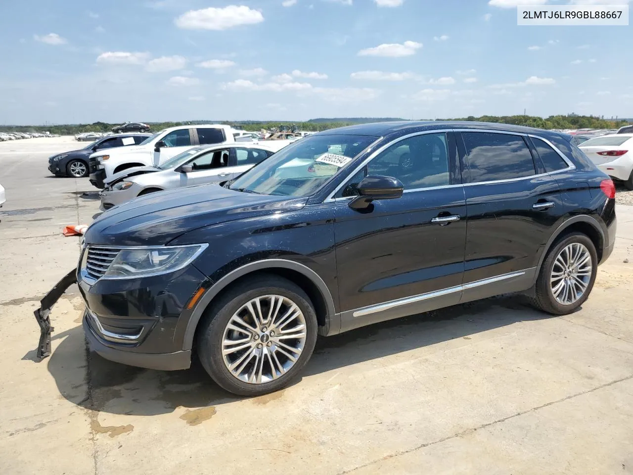 2LMTJ6LR9GBL88667 2016 Lincoln Mkx Reserve