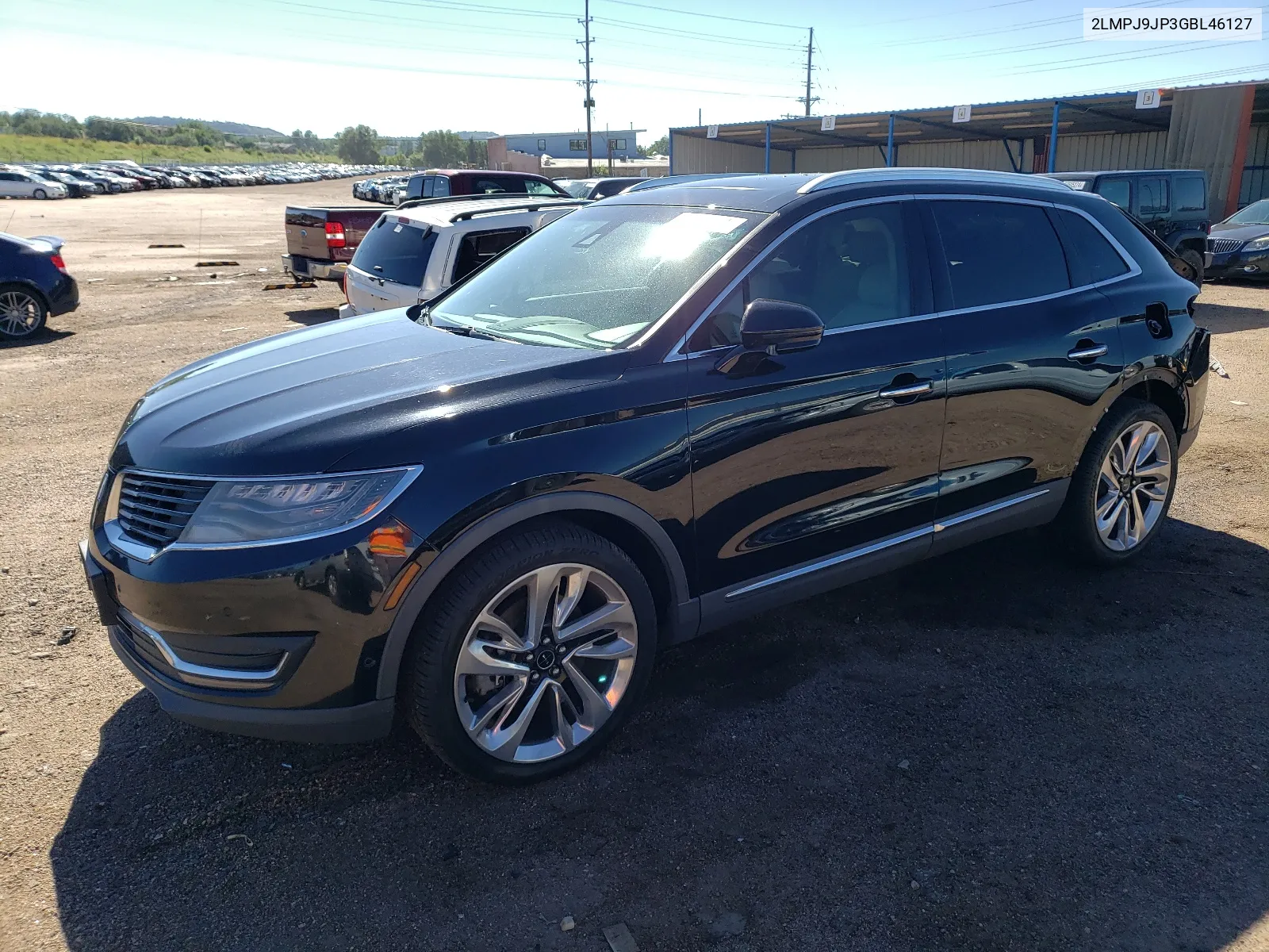 2LMPJ9JP3GBL46127 2016 Lincoln Mkx Black Label