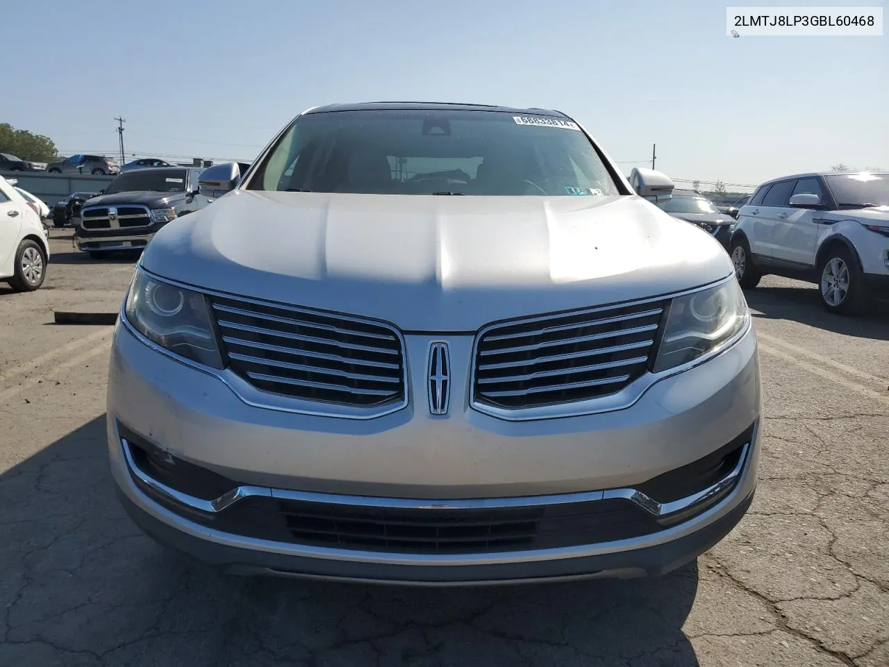 2LMTJ8LP3GBL60468 2016 Lincoln Mkx Reserve