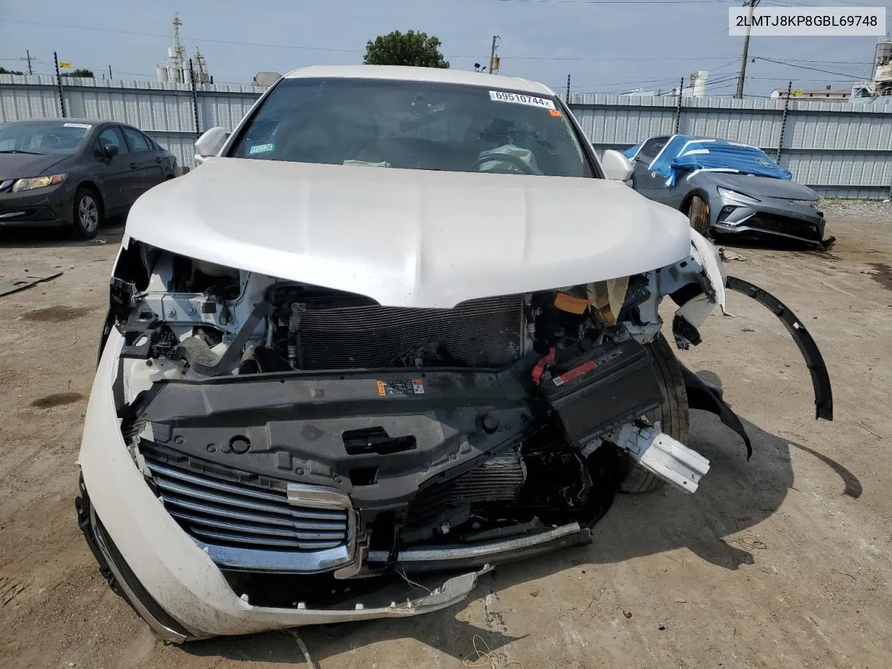 2LMTJ8KP8GBL69748 2016 Lincoln Mkx Select