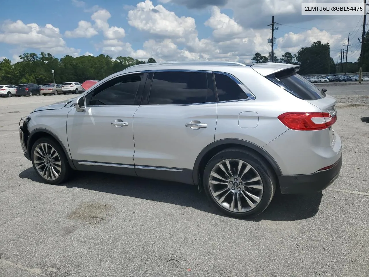 2016 Lincoln Mkx Reserve VIN: 2LMTJ6LR8GBL54476 Lot: 69983404