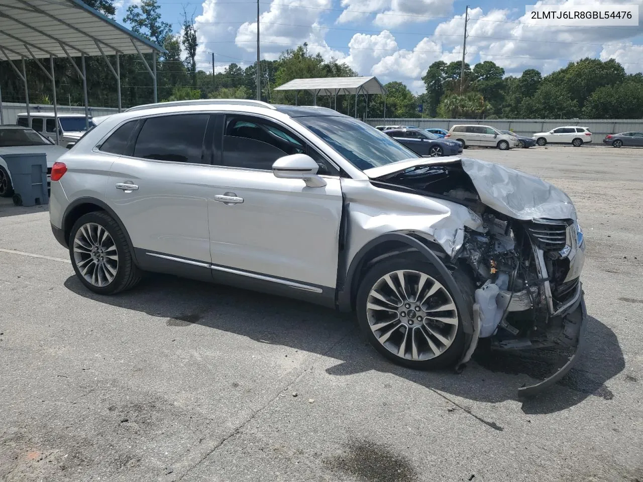 2016 Lincoln Mkx Reserve VIN: 2LMTJ6LR8GBL54476 Lot: 69983404