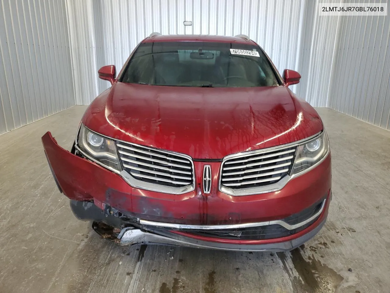 2016 Lincoln Mkx Premiere VIN: 2LMTJ6JR7GBL76018 Lot: 70650294