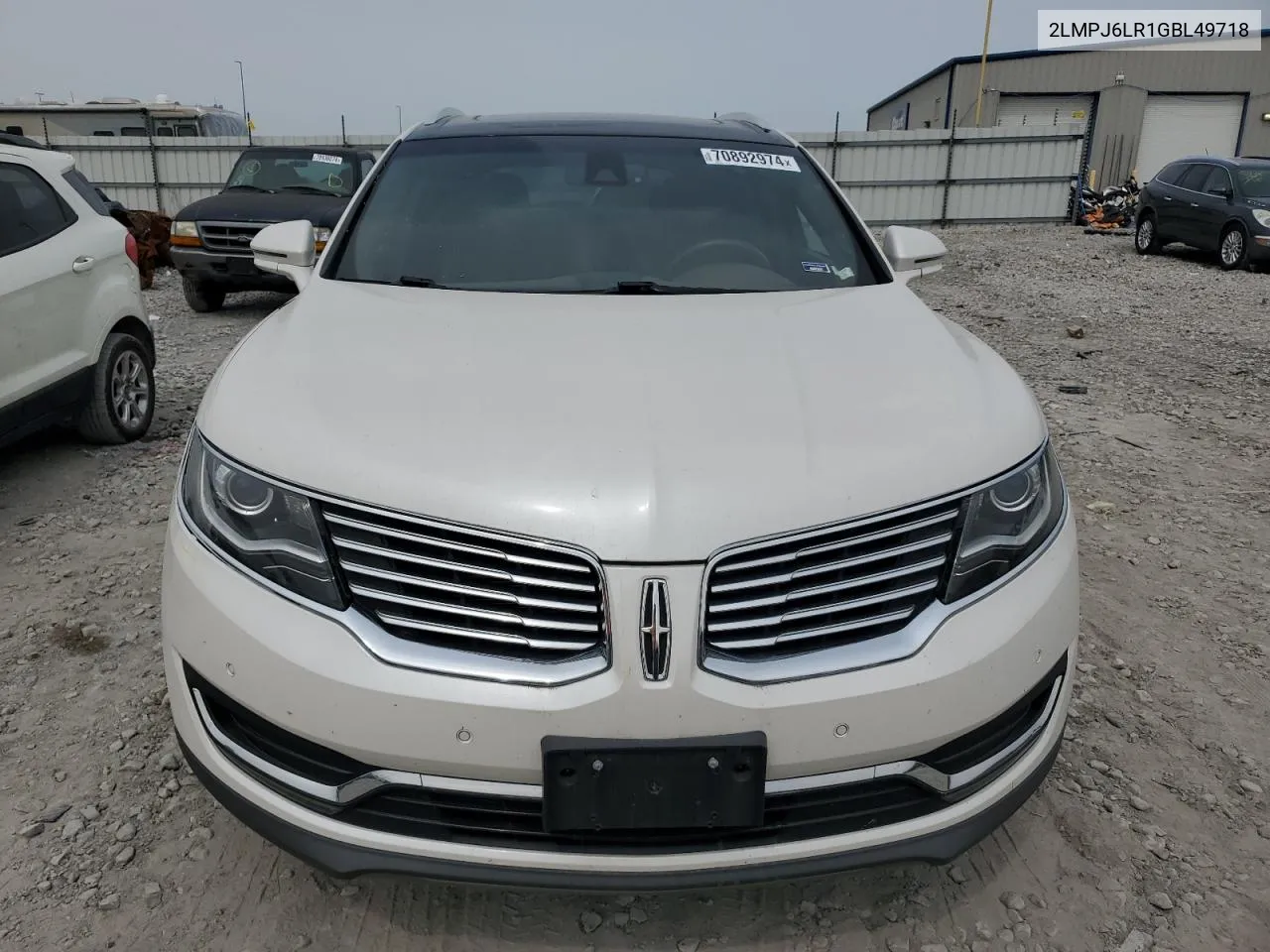 2LMPJ6LR1GBL49718 2016 Lincoln Mkx Reserve