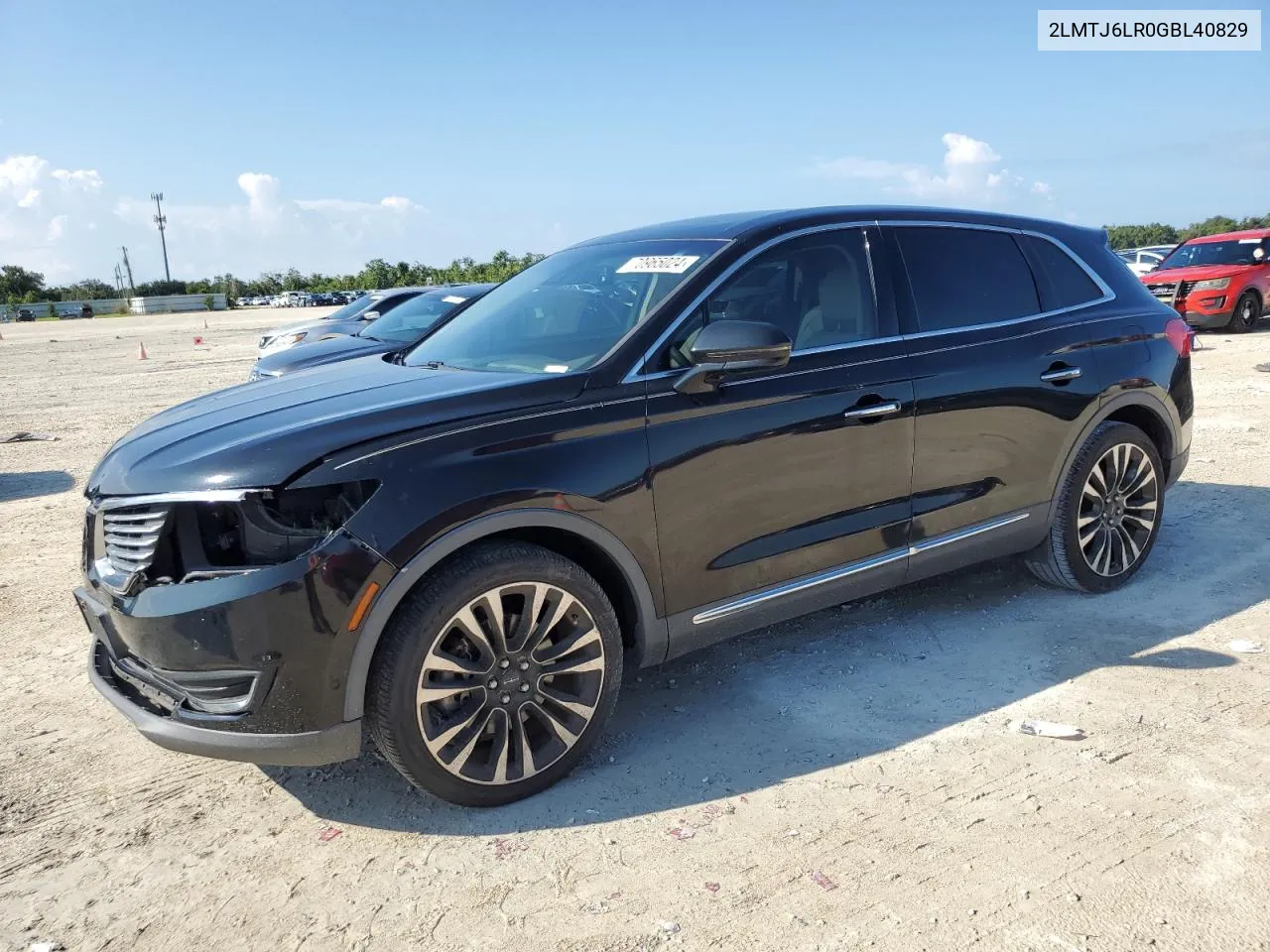 2LMTJ6LR0GBL40829 2016 Lincoln Mkx Reserve