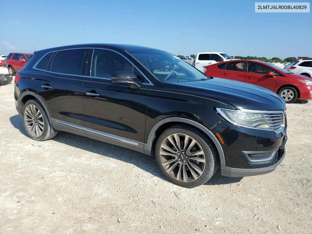 2016 Lincoln Mkx Reserve VIN: 2LMTJ6LR0GBL40829 Lot: 70965024