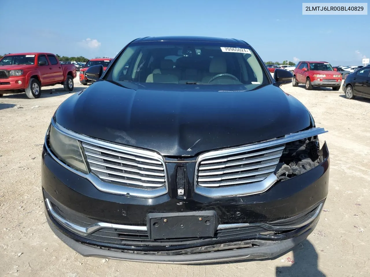 2LMTJ6LR0GBL40829 2016 Lincoln Mkx Reserve