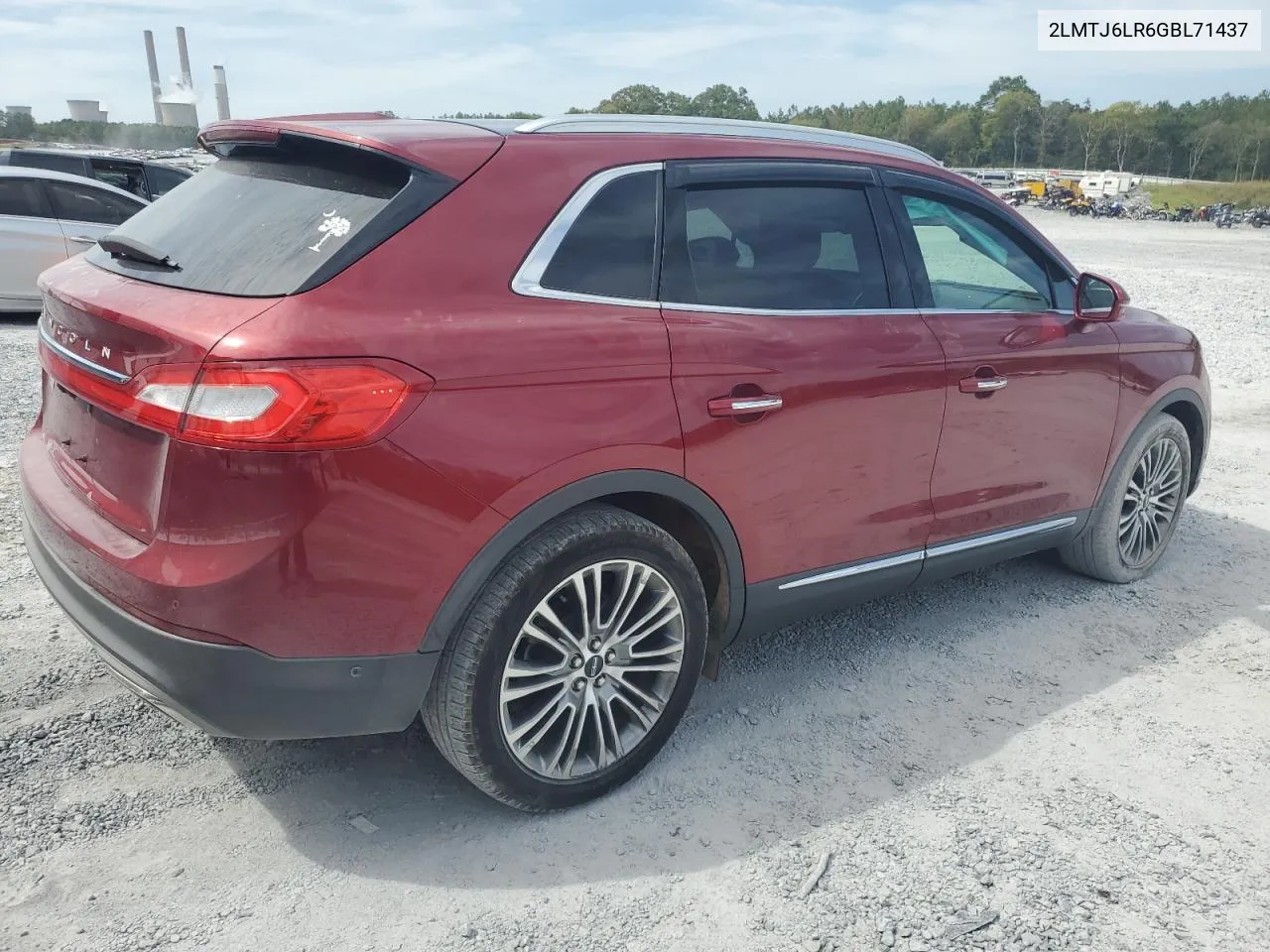 2LMTJ6LR6GBL71437 2016 Lincoln Mkx Reserve