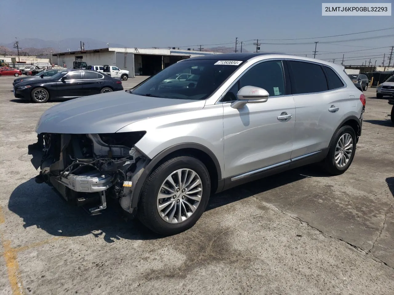 2LMTJ6KP0GBL32293 2016 Lincoln Mkx Select