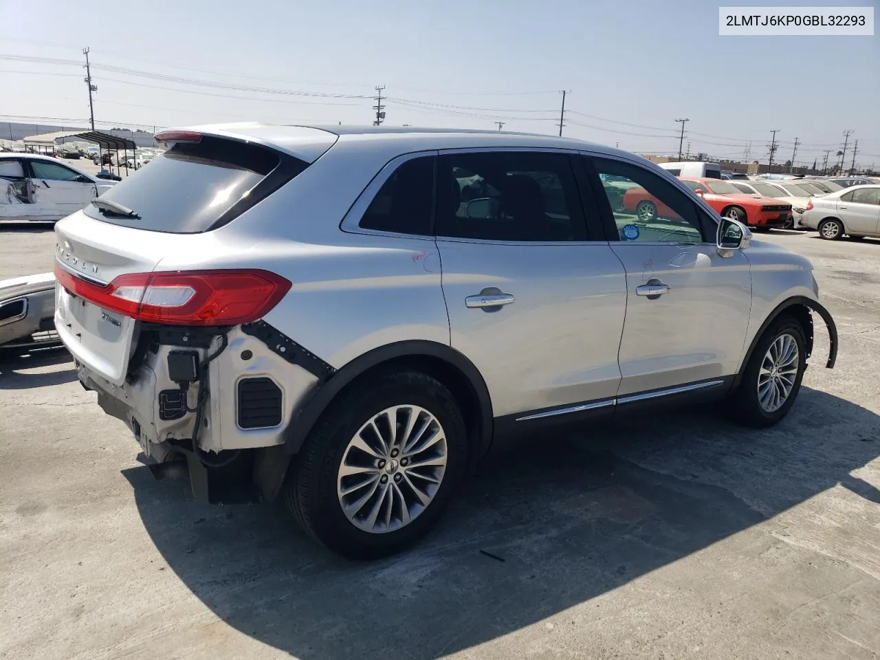 2016 Lincoln Mkx Select VIN: 2LMTJ6KP0GBL32293 Lot: 71393804