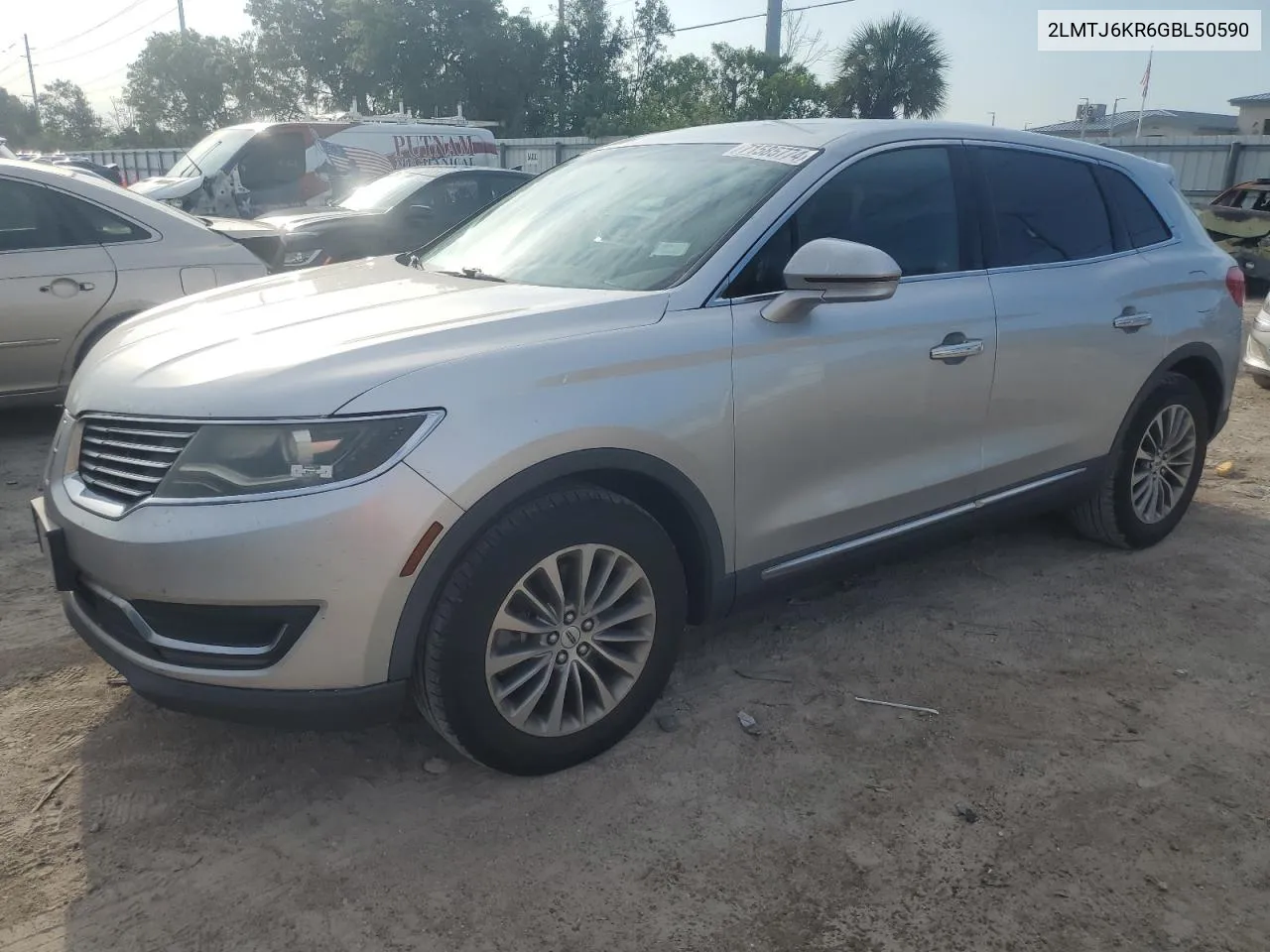 2016 Lincoln Mkx Select VIN: 2LMTJ6KR6GBL50590 Lot: 71585774