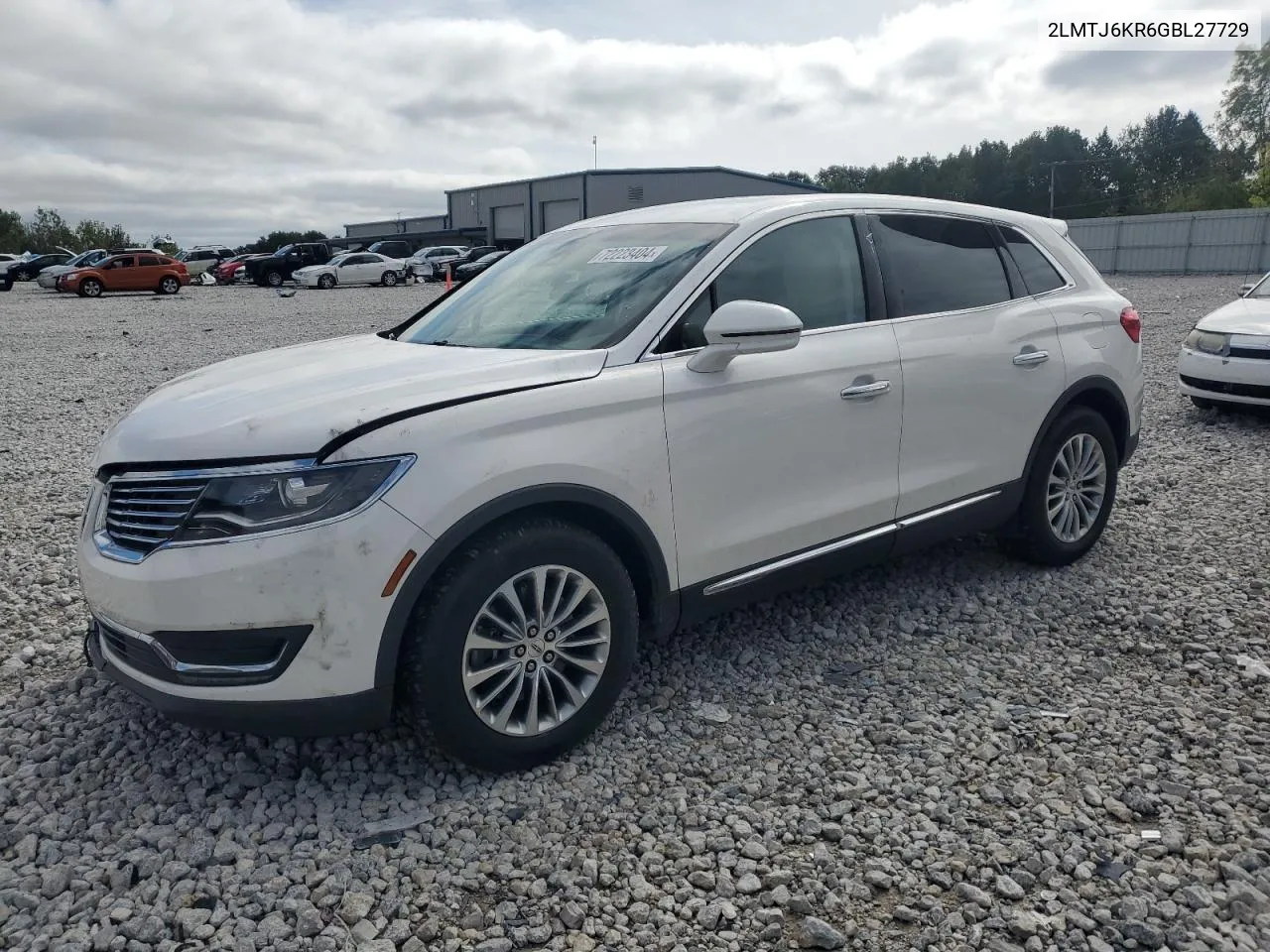 2LMTJ6KR6GBL27729 2016 Lincoln Mkx Select