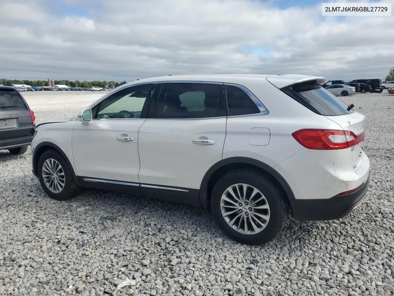 2016 Lincoln Mkx Select VIN: 2LMTJ6KR6GBL27729 Lot: 72223404