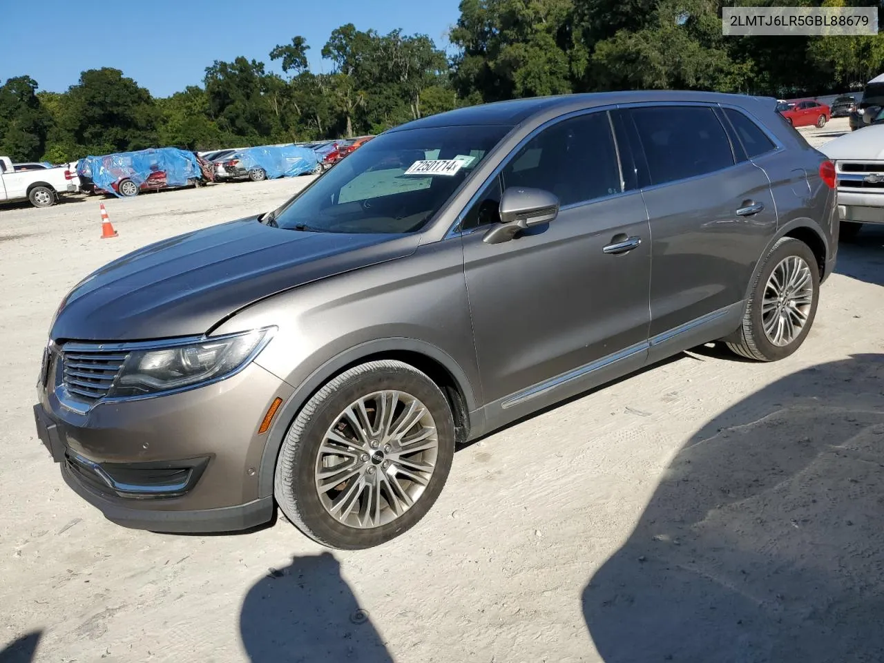 2016 Lincoln Mkx Reserve VIN: 2LMTJ6LR5GBL88679 Lot: 72501714