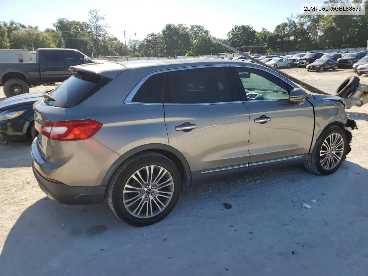 2016 Lincoln Mkx Reserve VIN: 2LMTJ6LR5GBL88679 Lot: 72501714