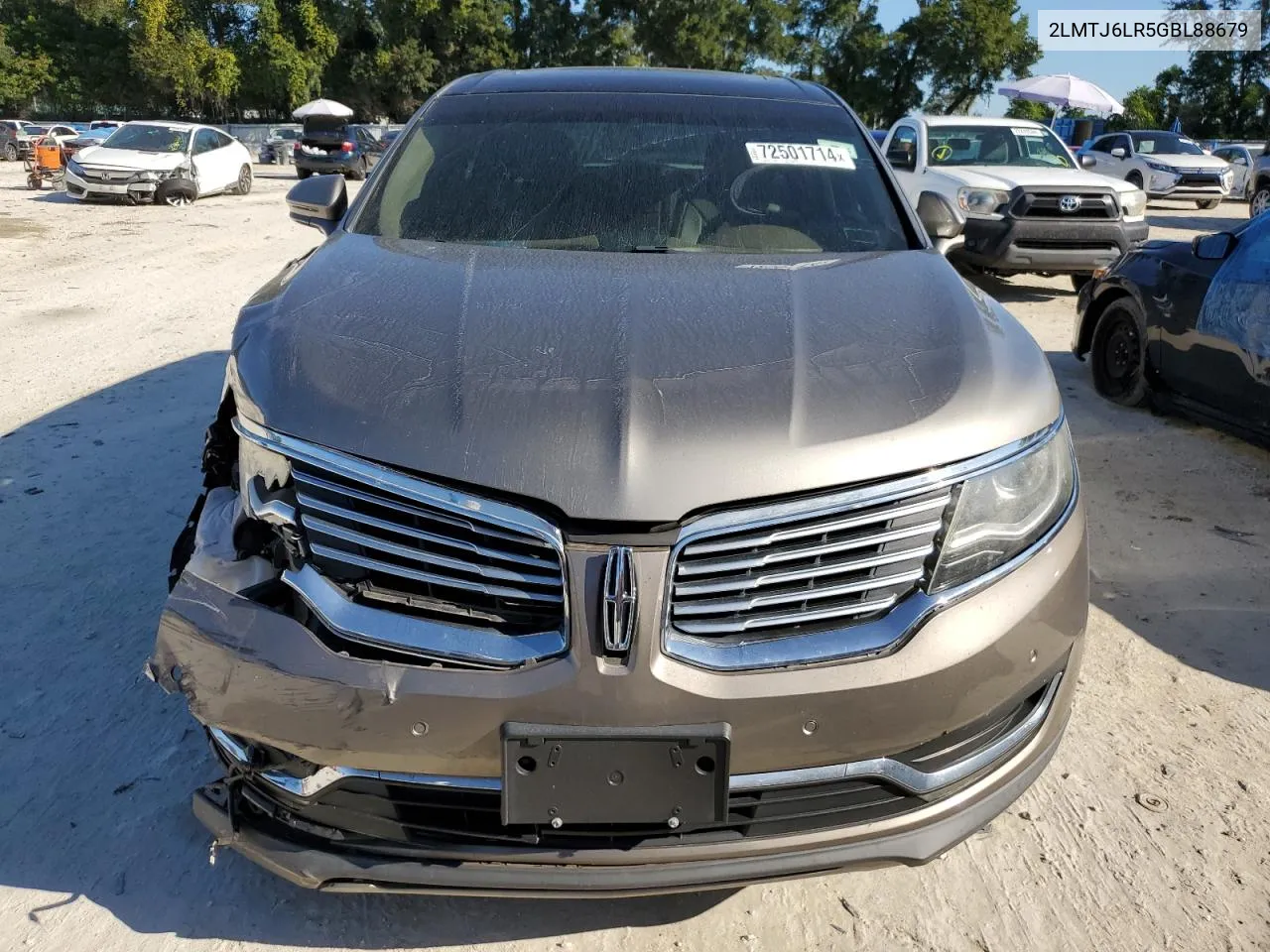 2LMTJ6LR5GBL88679 2016 Lincoln Mkx Reserve