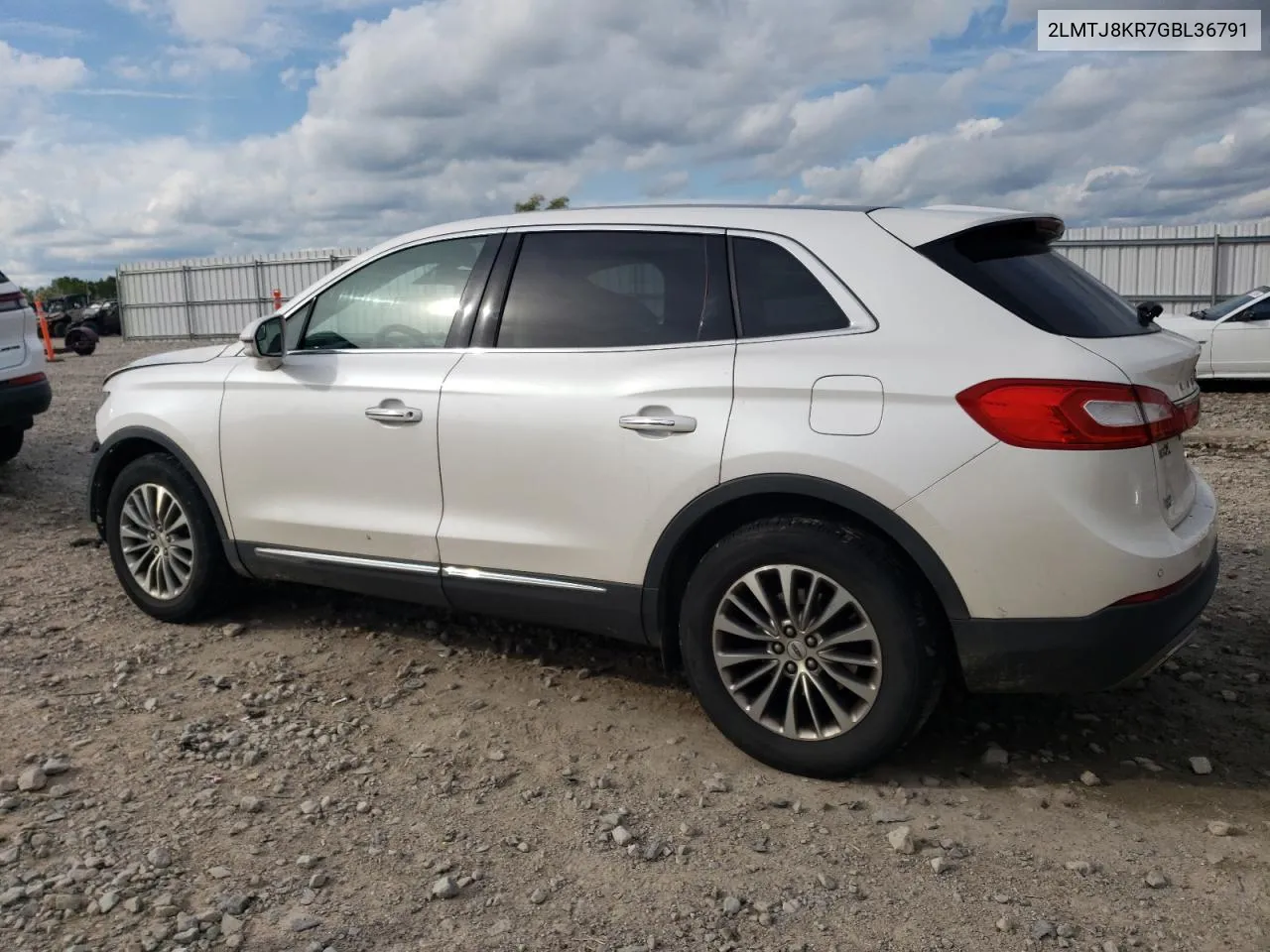 2LMTJ8KR7GBL36791 2016 Lincoln Mkx Select