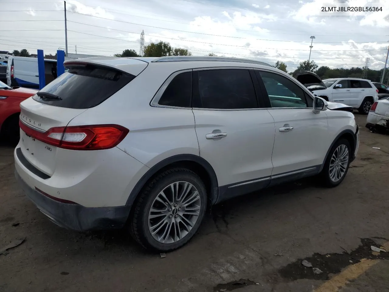 2LMTJ8LR2GBL56364 2016 Lincoln Mkx Reserve