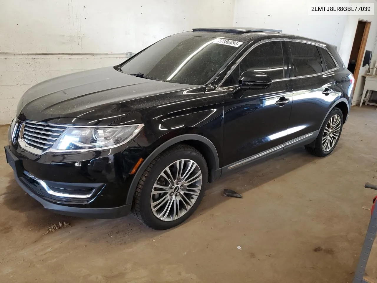 2016 Lincoln Mkx Reserve VIN: 2LMTJ8LR8GBL77039 Lot: 73186084