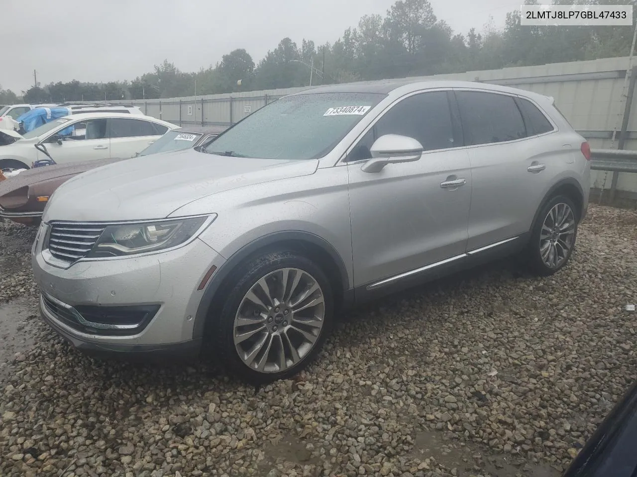 2LMTJ8LP7GBL47433 2016 Lincoln Mkx Reserve