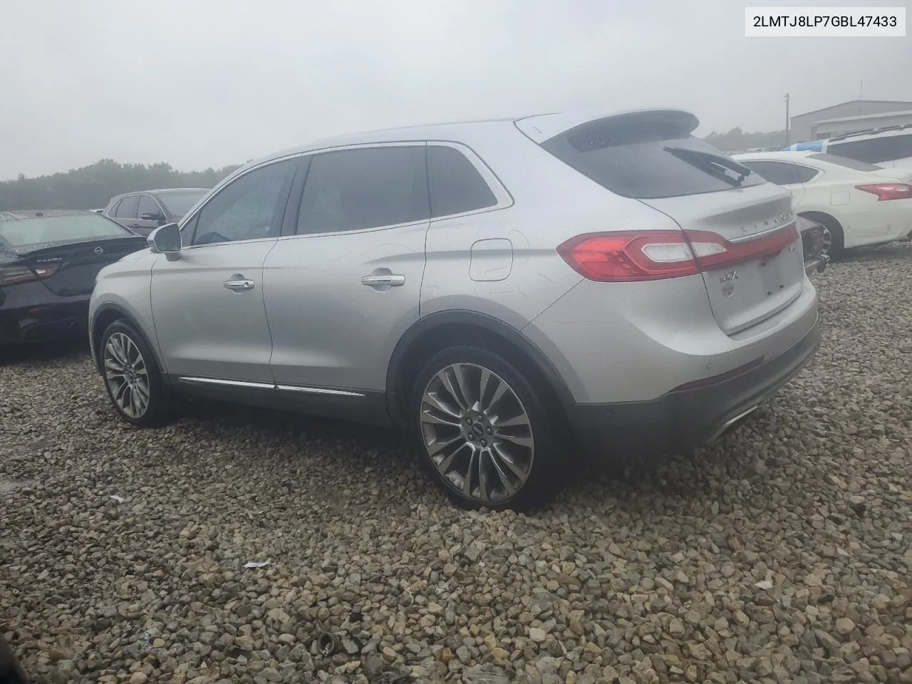 2016 Lincoln Mkx Reserve VIN: 2LMTJ8LP7GBL47433 Lot: 73340874