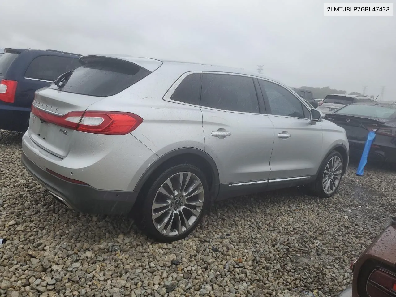 2LMTJ8LP7GBL47433 2016 Lincoln Mkx Reserve