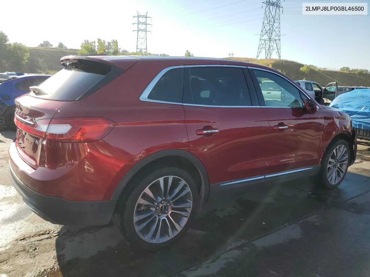 2LMPJ8LP0GBL46500 2016 Lincoln Mkx Reserve