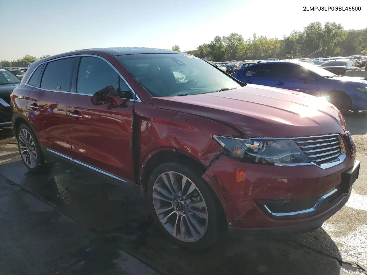 2LMPJ8LP0GBL46500 2016 Lincoln Mkx Reserve