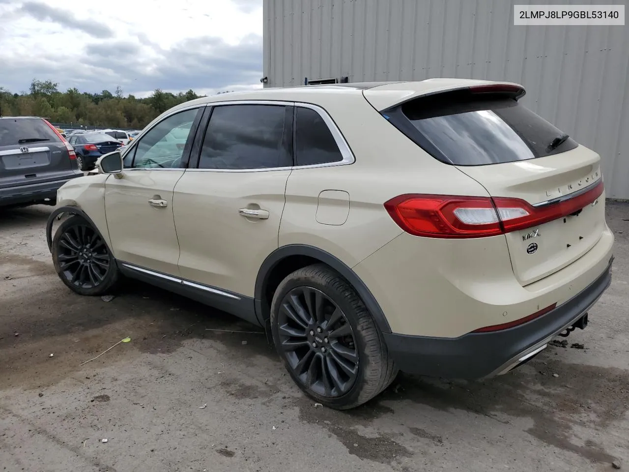 2LMPJ8LP9GBL53140 2016 Lincoln Mkx Reserve