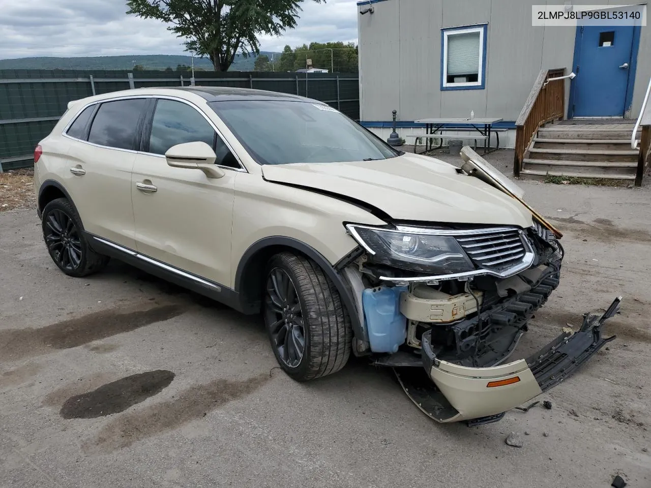 2016 Lincoln Mkx Reserve VIN: 2LMPJ8LP9GBL53140 Lot: 73689444